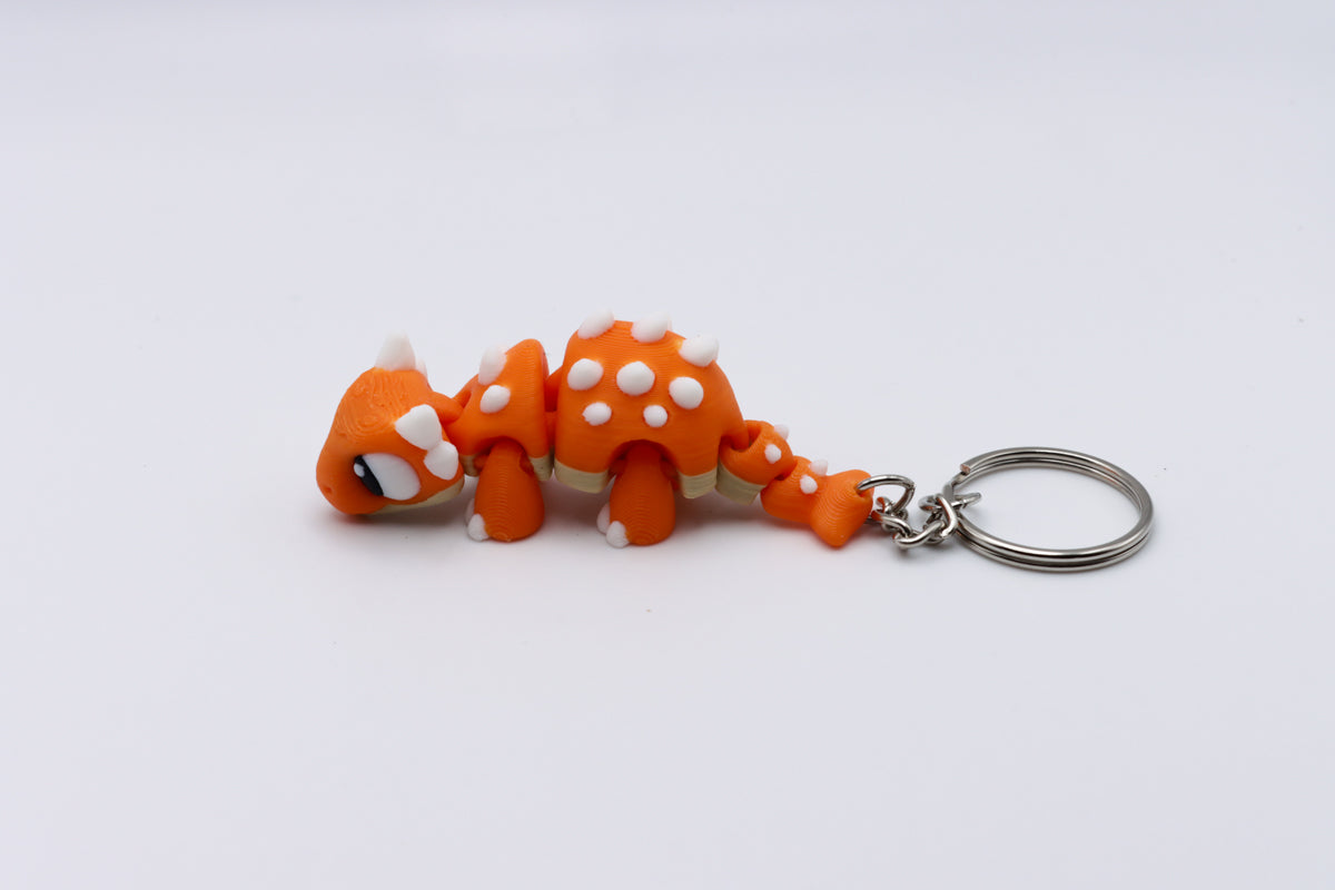 Ankylosaurus Keychain