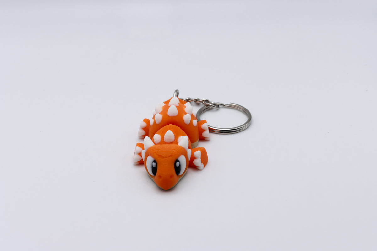 Ankylosaurus Keychain