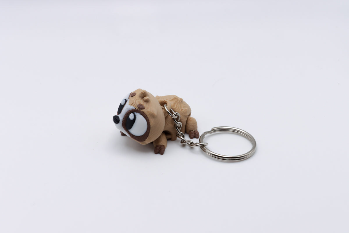 Cute Sloth Keychain