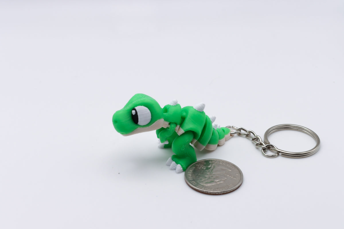 Baby T-Rex Keychain