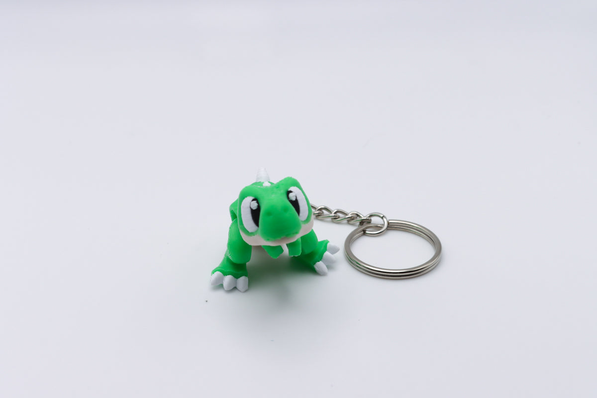 Baby T-Rex Keychain
