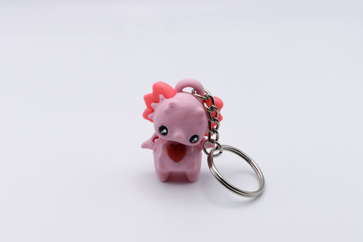 Axolotl Pixie Keychain