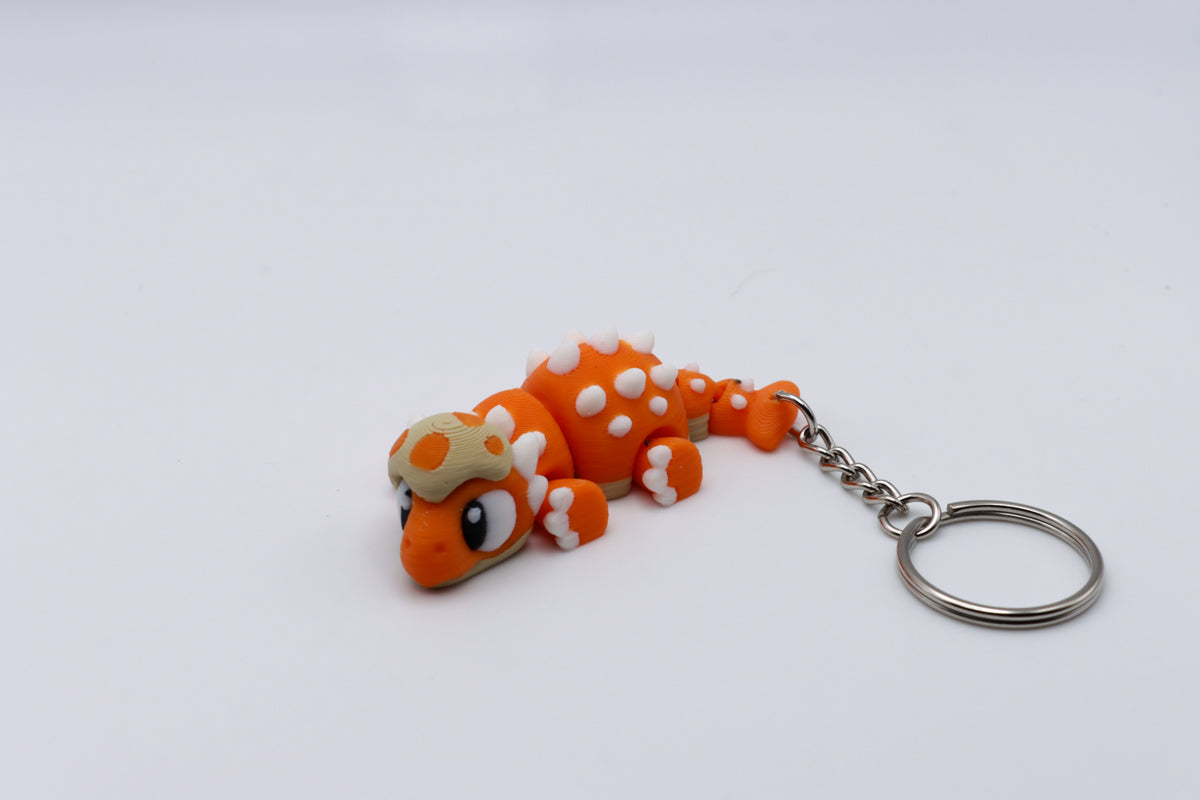 Ankylosaurus Keychain