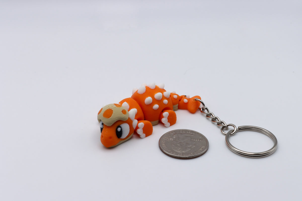 Ankylosaurus Keychain