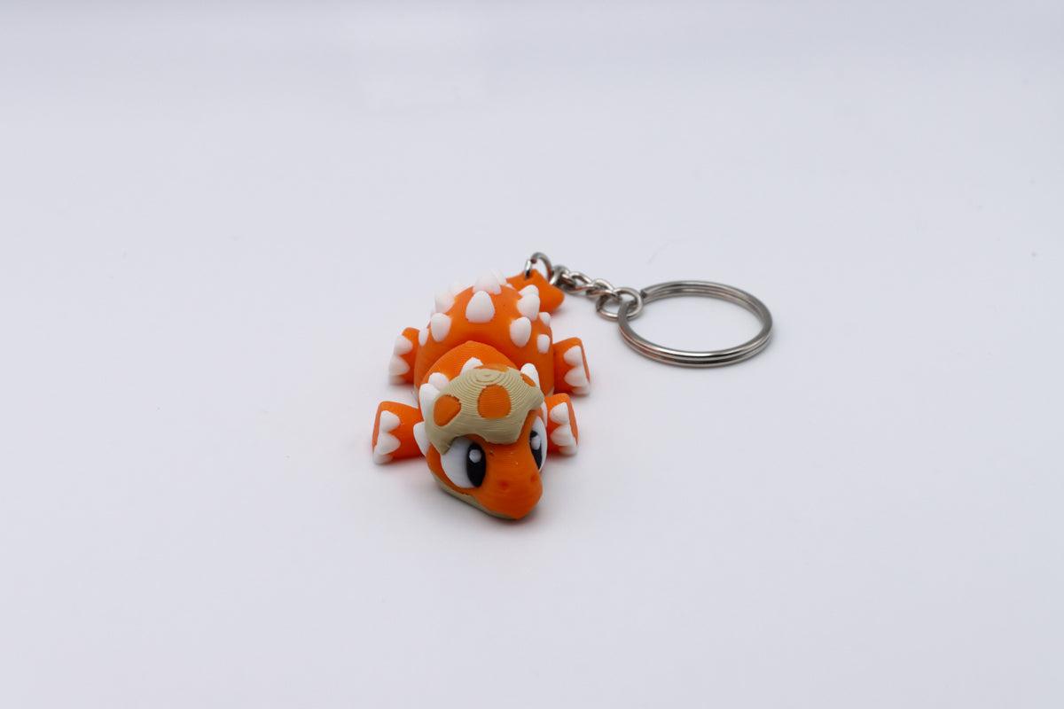 Ankylosaurus Keychain