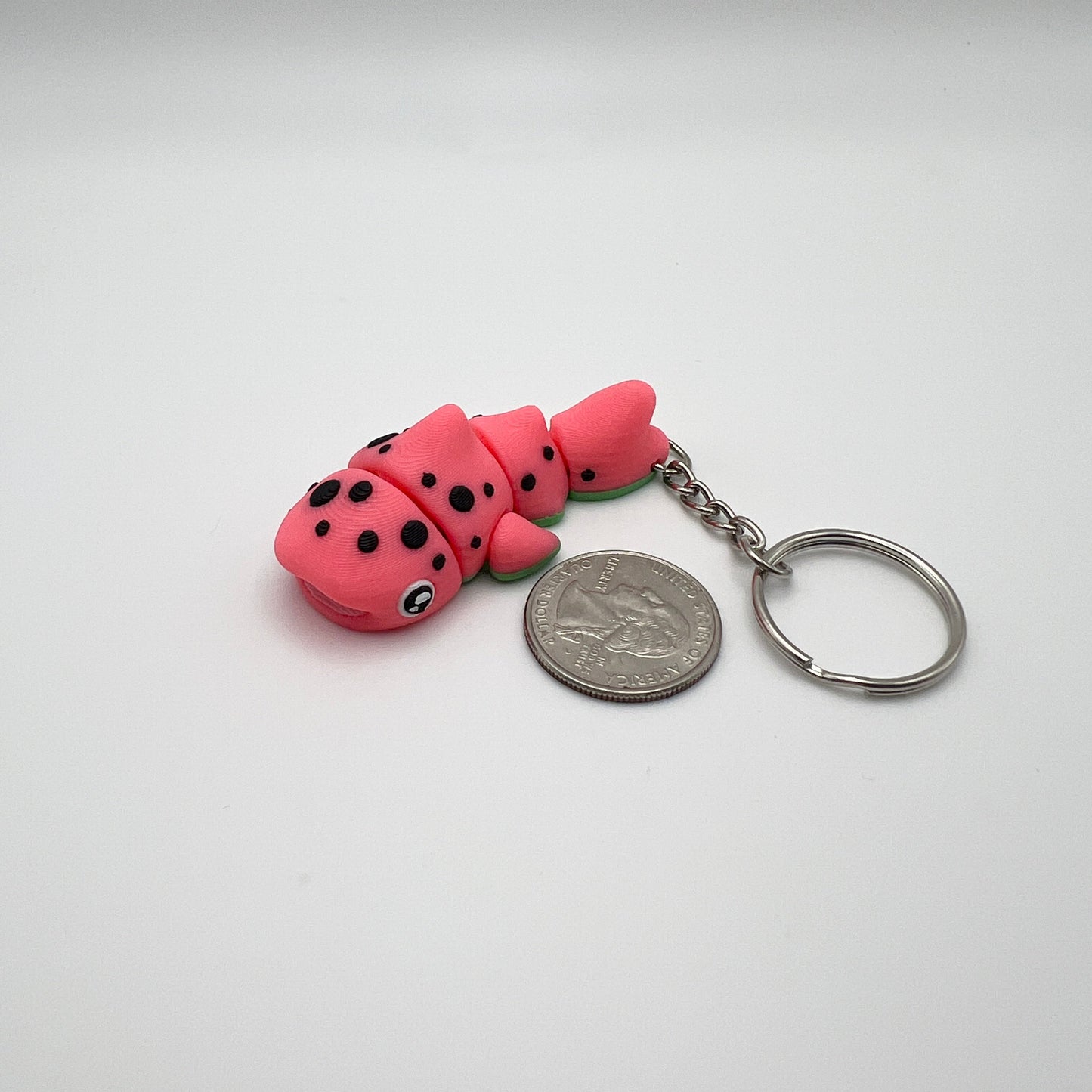 Watermelon Whale Shark Keychain