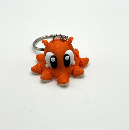 Flapjack Octopus Keychain