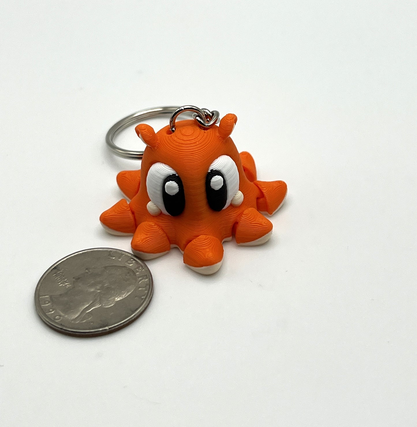 Flapjack Octopus Keychain