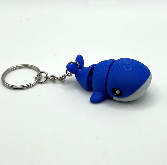 Blue Whale Keychain