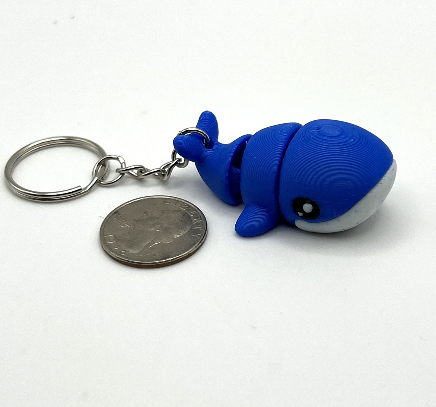 Blue Whale Keychain