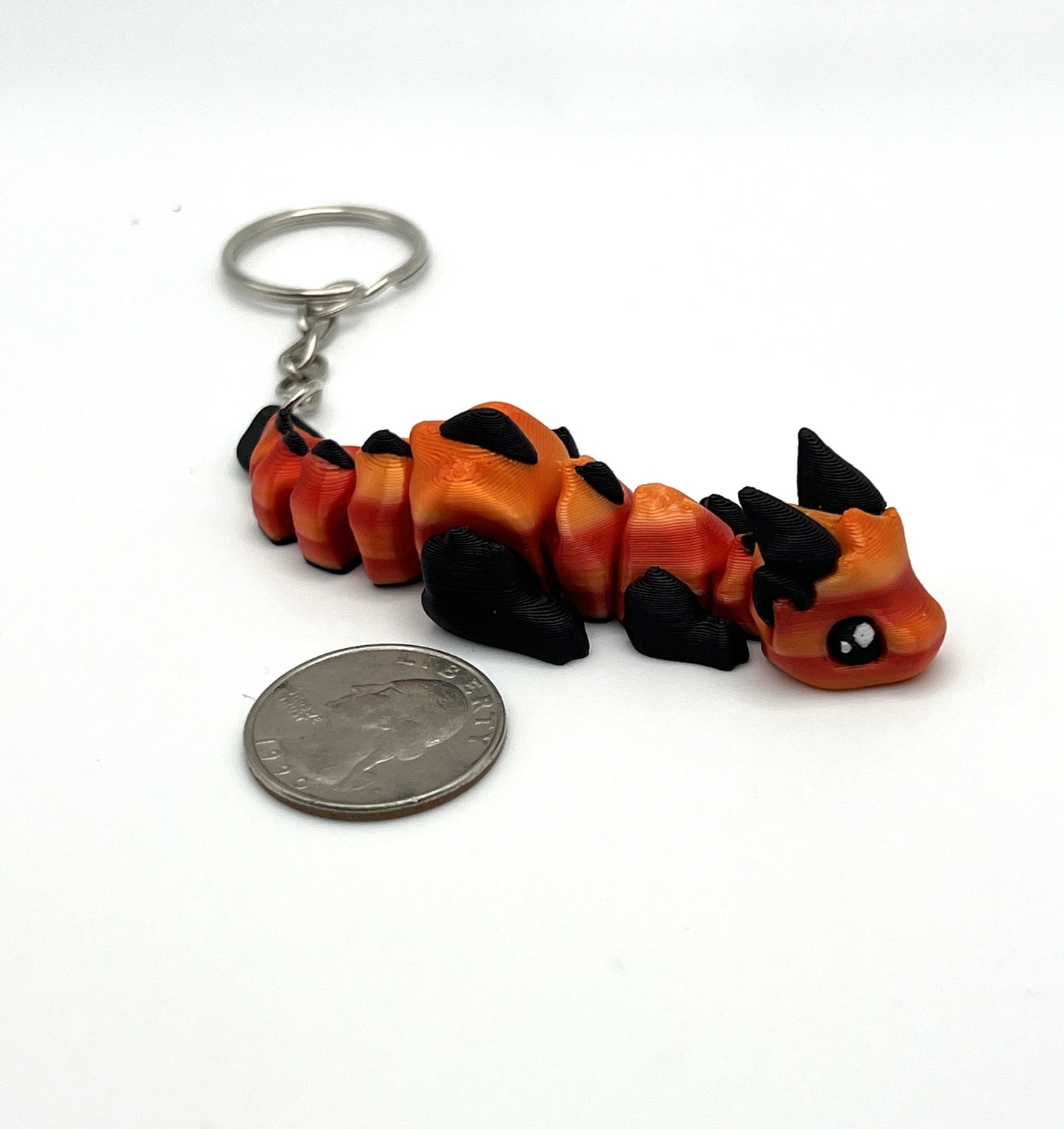 Lava Dragon Keychain