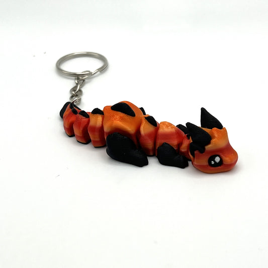 Lava Dragon Keychain