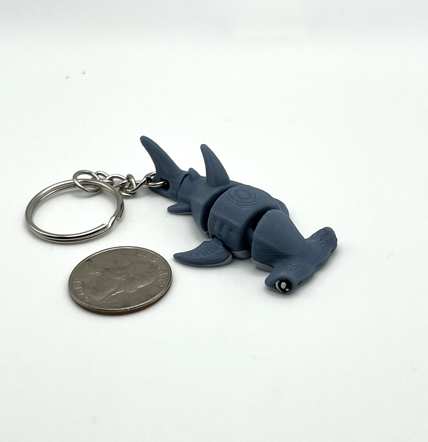 Hammerhead Shark Keychain