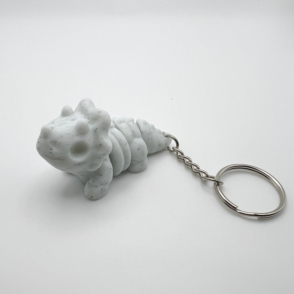 Skeleton Triceratops Keychain