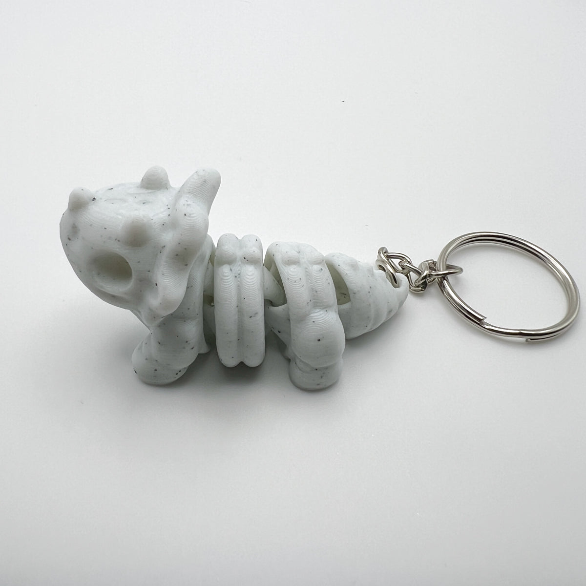 Skeleton Triceratops Keychain