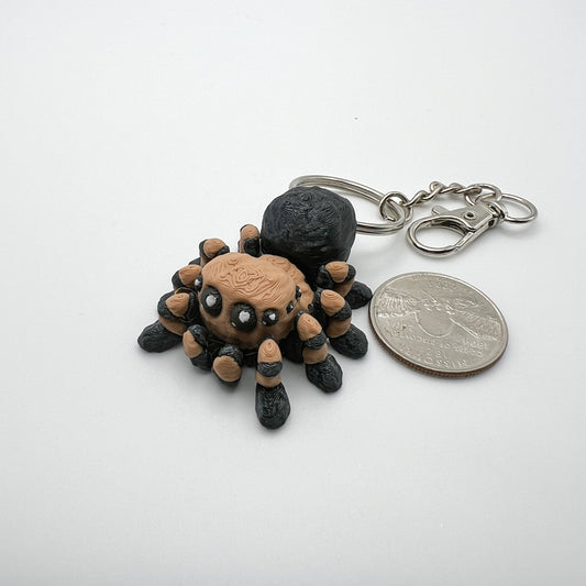 Tiny Tarrantula Keychain
