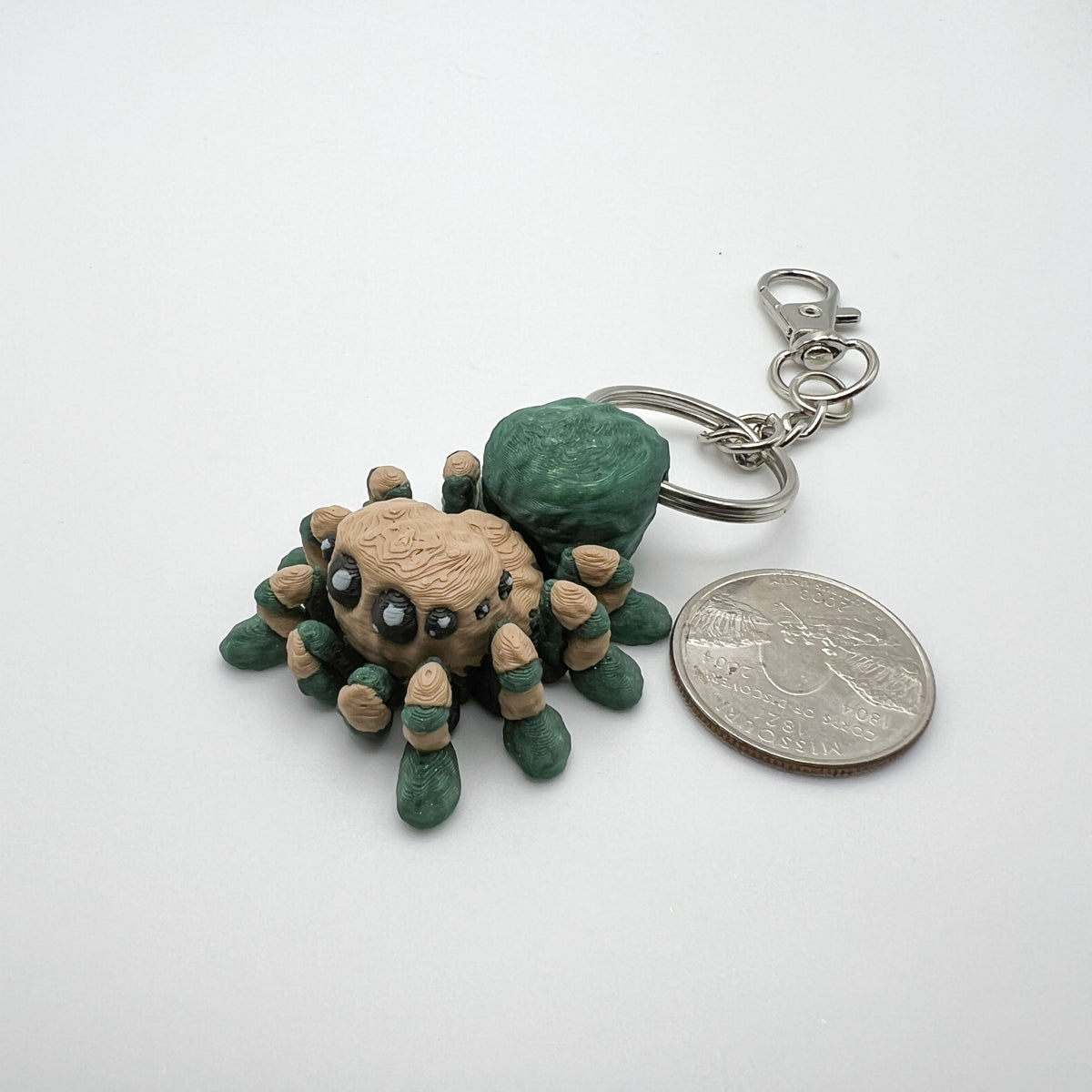 Tiny Tarrantula Keychain
