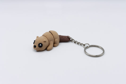 Beaver Keychain