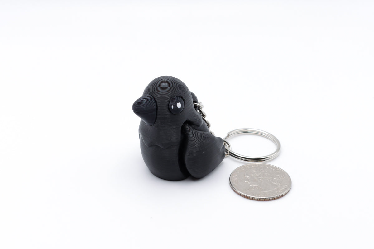 Raven Keychain