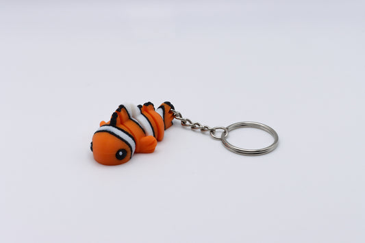 Clown Fish Keychain