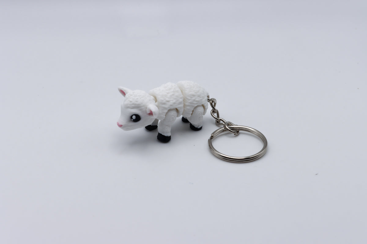 Baby Lamb Keychain