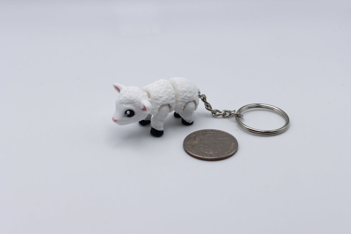Baby Lamb Keychain