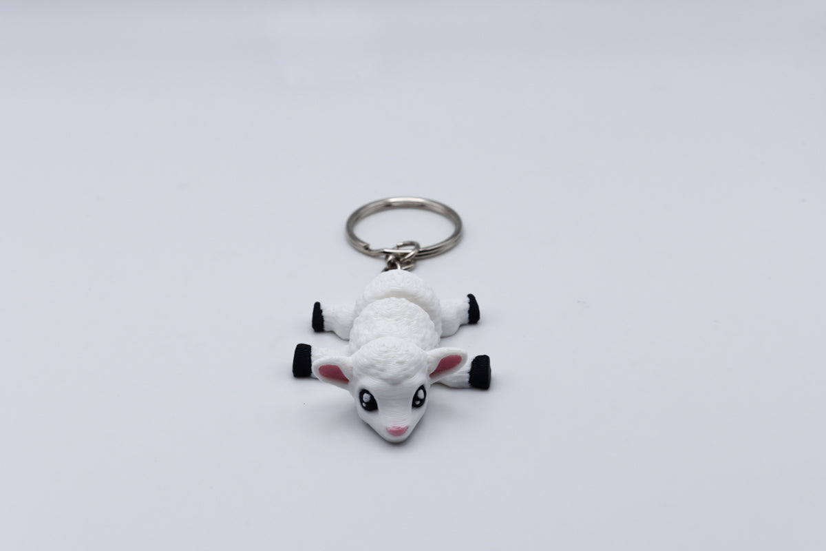 Baby Lamb Keychain