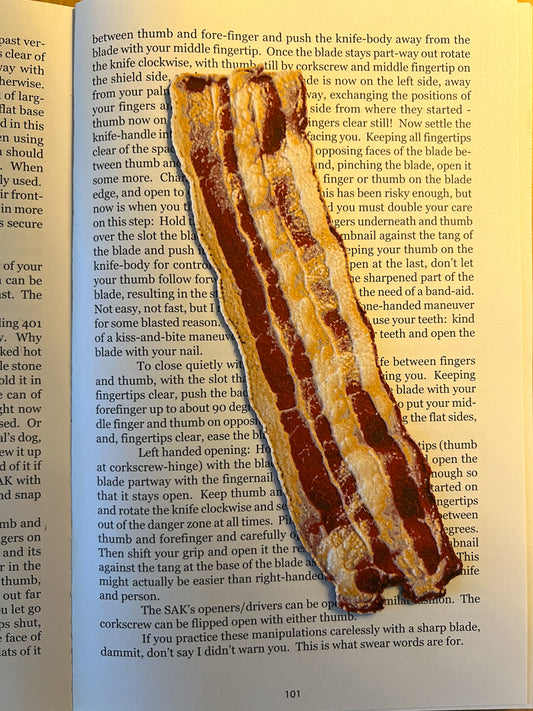 Bacon Bookmark