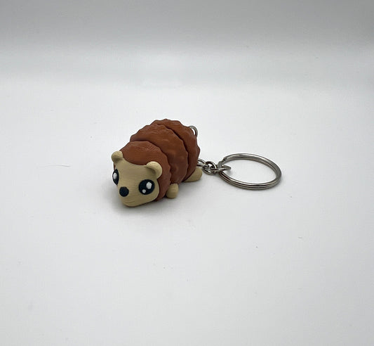 Hedgehog Keychain