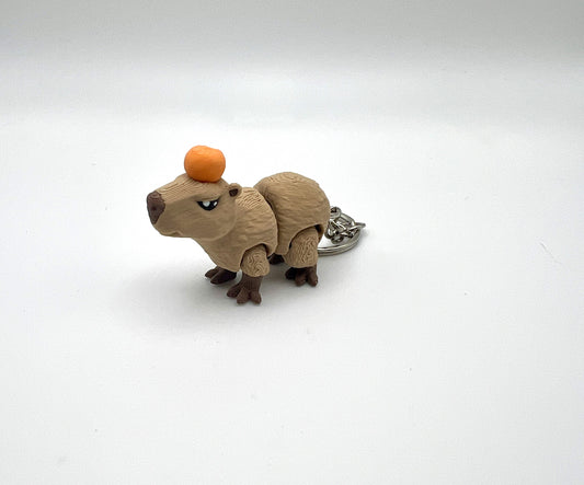 Capybara Keychain