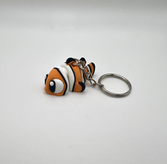 Clownfish Keychain