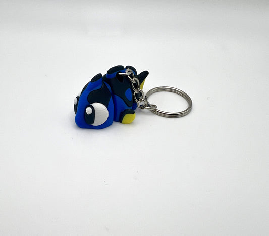 Blue Tang Keychain