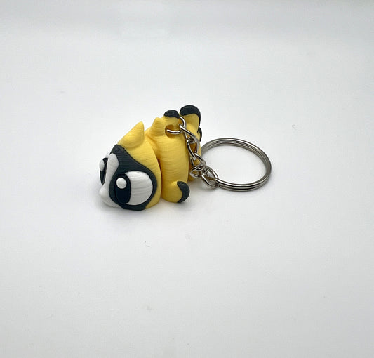 Butterfly Fish Keychain